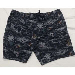 Lucky Brand Floral Saturday Stretch 36 Stretch‎ Cotton Shorts Tencel 7"